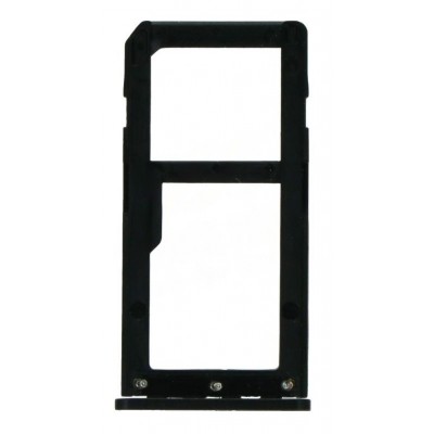 Sim Card Holder Tray For Nokia 6 Black - Maxbhi Com