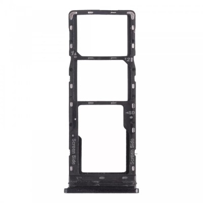 Sim Card Holder Tray For Tecno Spark 6 Air Black - Maxbhi Com