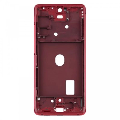 Lcd Frame Middle Chassis For Samsung Galaxy S20 Fe Red By - Maxbhi Com