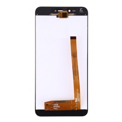 Lcd With Touch Screen For Wiko Upulse Black Bleen By - Maxbhi Com
