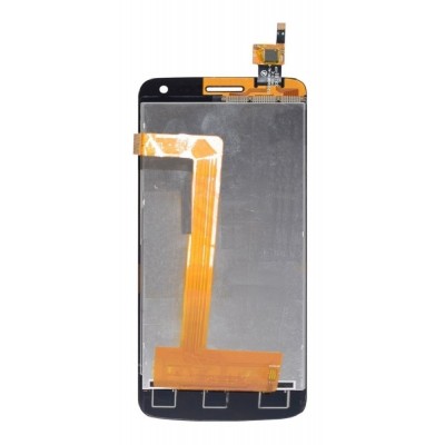 Lcd With Touch Screen For Xolo Q700 Black By - Maxbhi Com