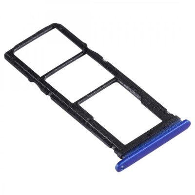 Sim Card Holder Tray For Honor Play 3 Blue - Maxbhi Com