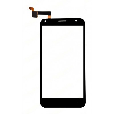 Touch Screen Digitizer For Intex Aqua Pride Black By - Maxbhi Com