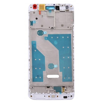 Lcd Frame Middle Chassis For Huawei Enjoy 7 Plus Silver By - Maxbhi Com