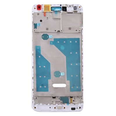 Lcd Frame Middle Chassis For Huawei Enjoy 7 Plus White By - Maxbhi Com