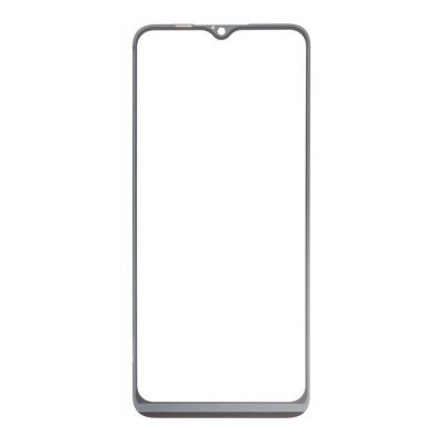 Replacement Front Glass For Realme C35 Black By - Maxbhi Com