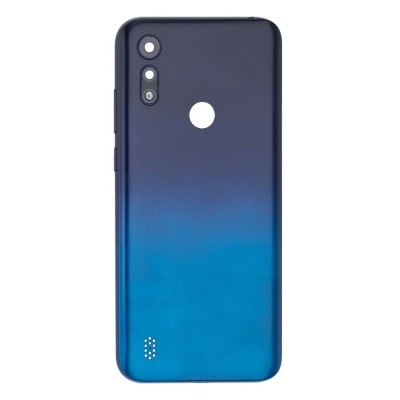 Back Panel Cover For Motorola Moto E6s 2020 Blue - Maxbhi Com