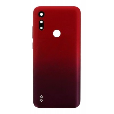 Back Panel Cover For Motorola Moto E6s 2020 Red - Maxbhi Com