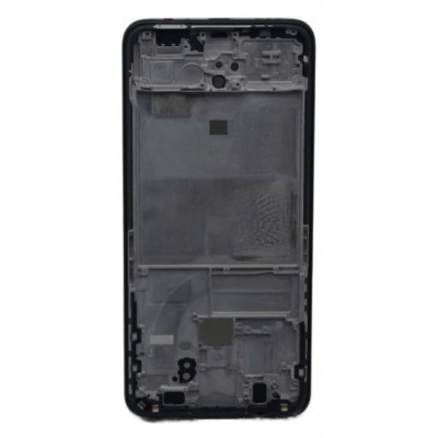 Lcd Frame Middle Chassis For Oppo Reno2 Z Black By - Maxbhi Com