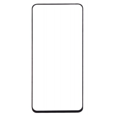 Replacement Front Glass For Oppo Reno 2 Black By - Maxbhi Com
