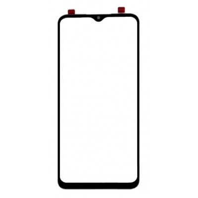Replacement Front Glass For Realme Narzo 20 Black By - Maxbhi Com
