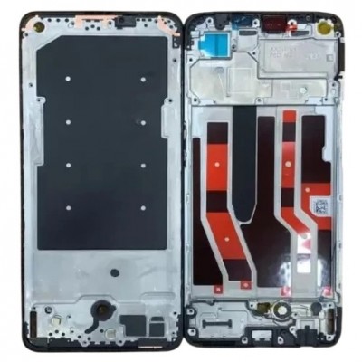 Lcd Frame Middle Chassis For Oppo F21s Pro Black By - Maxbhi Com