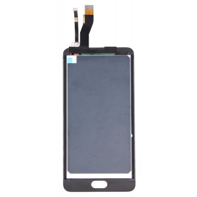 Lcd With Touch Screen For Meizu M5 Note Grey By - Maxbhi Com