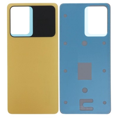 Back Panel Cover For Xiaomi Poco X5 Pro 5g Yellow - Maxbhi Com