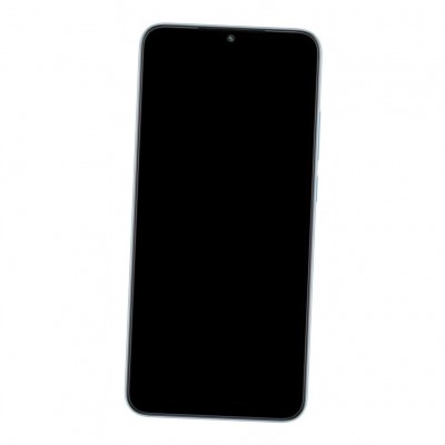 Lcd Frame Middle Chassis For Xiaomi Poco C50 Black By - Maxbhi Com