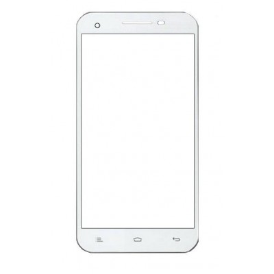 Replacement Front Glass For Gionee X805 White By - Maxbhi Com