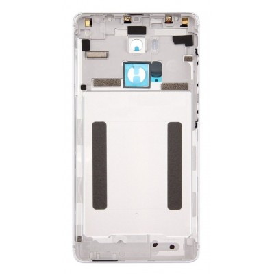 Back Panel Cover For Xiaomi Redmi 4 Pro Silver - Maxbhi Com