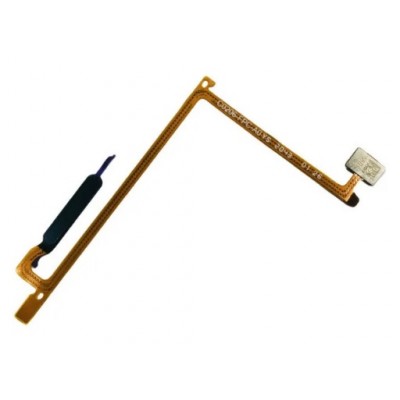 Fingerprint Sensor Flex Cable For Vivo Y30g Black By - Maxbhi Com