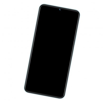 Lcd Frame Middle Chassis For Vivo Y22s Black By - Maxbhi Com