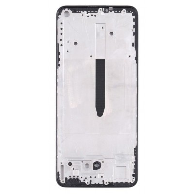 Lcd Frame Middle Chassis For Oppo A95 4g Black By - Maxbhi Com
