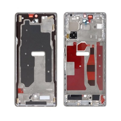 Lcd Frame Middle Chassis For Honor 70 5g White By - Maxbhi Com