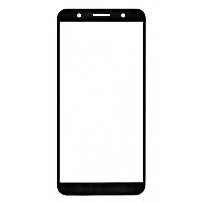 Replacement Front Glass For Tecno Camon I Black By - Maxbhi Com