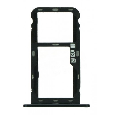 Sim Card Holder Tray For Asus Zenfone 5z Zs620kl Black - Maxbhi Com