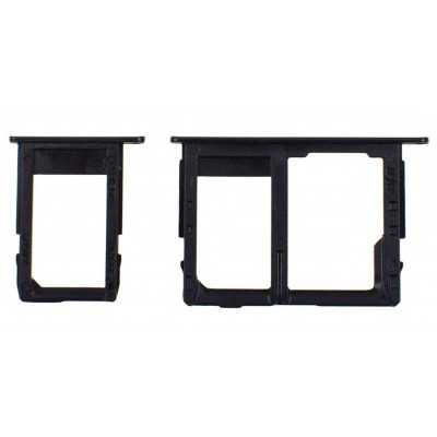 Sim Card Holder Tray For Samsung Galaxy J7 Pro Black - Maxbhi Com
