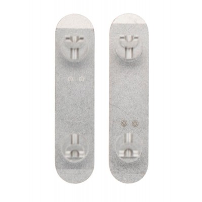 Volume Side Button Outer For Apple Iphone 11 Pro Max Silver By - Maxbhi Com