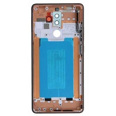 Back Panel Cover For Nokia 7 Plus Black - Maxbhi Com