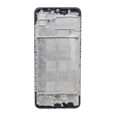 Lcd Frame Middle Chassis For Oppo F17 White By - Maxbhi Com