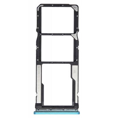 Sim Card Holder Tray For Xiaomi Redmi Note 9 Pro Max Blue - Maxbhi Com