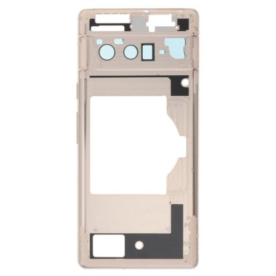 Lcd Frame Middle Chassis For Google Pixel 6 Pro Gold By - Maxbhi Com