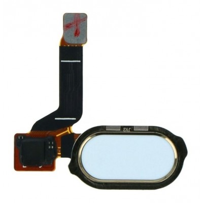 Fingerprint Sensor Flex Cable For Oneplus 3t White By - Maxbhi Com