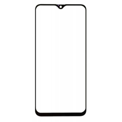 Replacement Front Glass For Realme U1 Black By - Maxbhi Com