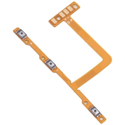 Power Button Flex Cable For Infinix Hot 10 On Off Flex Pcb By - Maxbhi Com