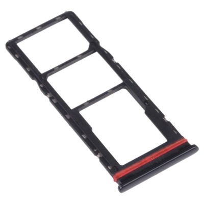 Sim Card Holder Tray For Infinix Hot 10 Play Black - Maxbhi Com