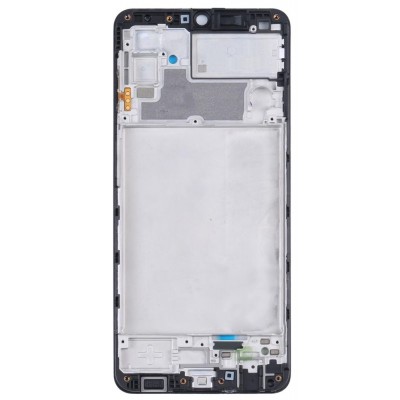 Lcd Frame Middle Chassis For Samsung Galaxy M32 Blue By - Maxbhi Com