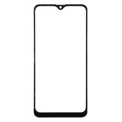 Replacement Front Glass For Samsung Galaxy A10s Black By - Maxbhi Com