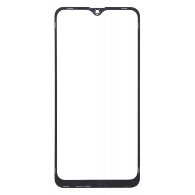 Replacement Front Glass For Samsung Galaxy A10s Black By - Maxbhi Com