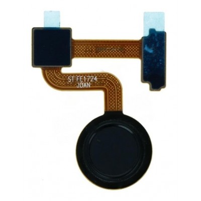 Fingerprint Sensor Flex Cable For Lg V30 Plus Black By - Maxbhi Com