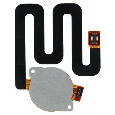 Fingerprint Sensor Flex Cable For Motorola Moto One P30 Play Black By - Maxbhi Com