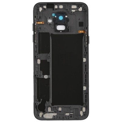 Back Panel Cover For Samsung Galaxy A6 2018 Sma600n Black - Maxbhi Com