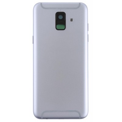 Back Panel Cover For Samsung Galaxy A6 2018 Sma600n White - Maxbhi Com