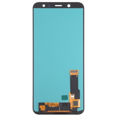Lcd With Touch Screen For Samsung Galaxy A6 2018 Sma600n White By - Maxbhi Com