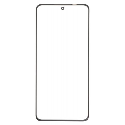 Replacement Front Glass For Oneplus 10t 5g Black By - Maxbhi Com