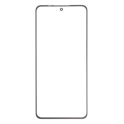 Replacement Front Glass For Oneplus 10t 5g Black By - Maxbhi Com