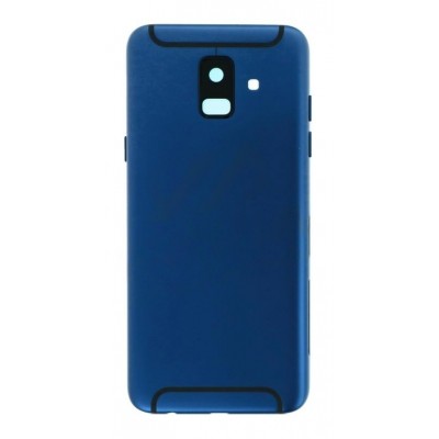 Back Panel Cover For Samsung Galaxy A6 2018 Sma600n Blue - Maxbhi Com
