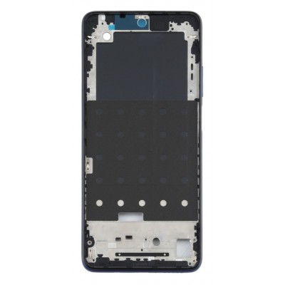 Lcd Frame Middle Chassis For Xiaomi Redmi Note 9 Pro 5g Blue By - Maxbhi Com