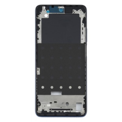 Lcd Frame Middle Chassis For Xiaomi Redmi Note 9 Pro 5g White By - Maxbhi Com